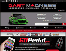 Tablet Screenshot of dartmadness.com